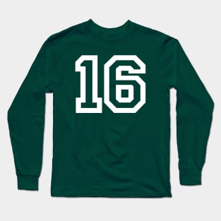 Sports Shirt #16 Long Sleeve T-Shirt